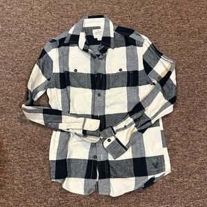 American Eagle Men’s Plaid Flannel Shirt - XS